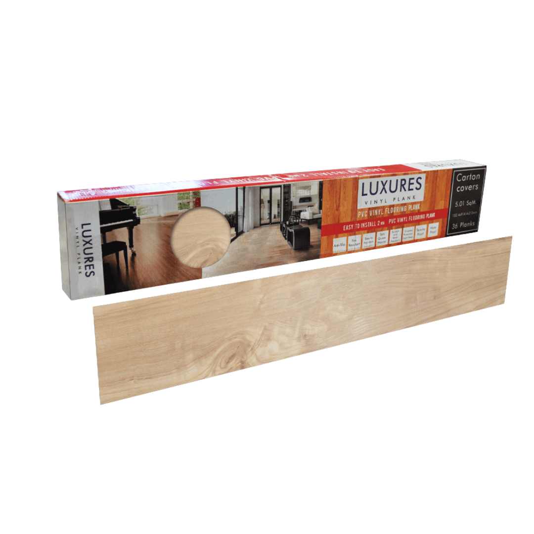 LUXURES VINYL PLANK 15-007 HALF MATT FLAT SURFACE