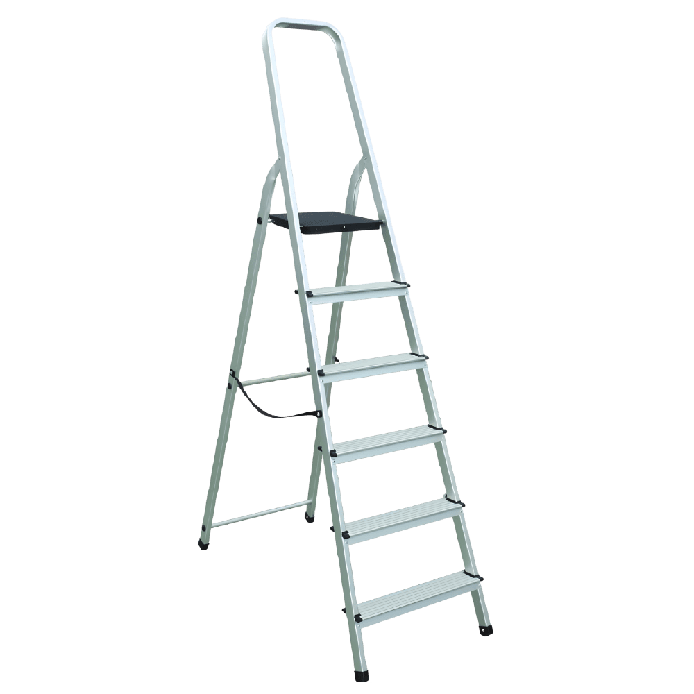 BULLSTRONG ALUM. LADDER R16007 6STEPS