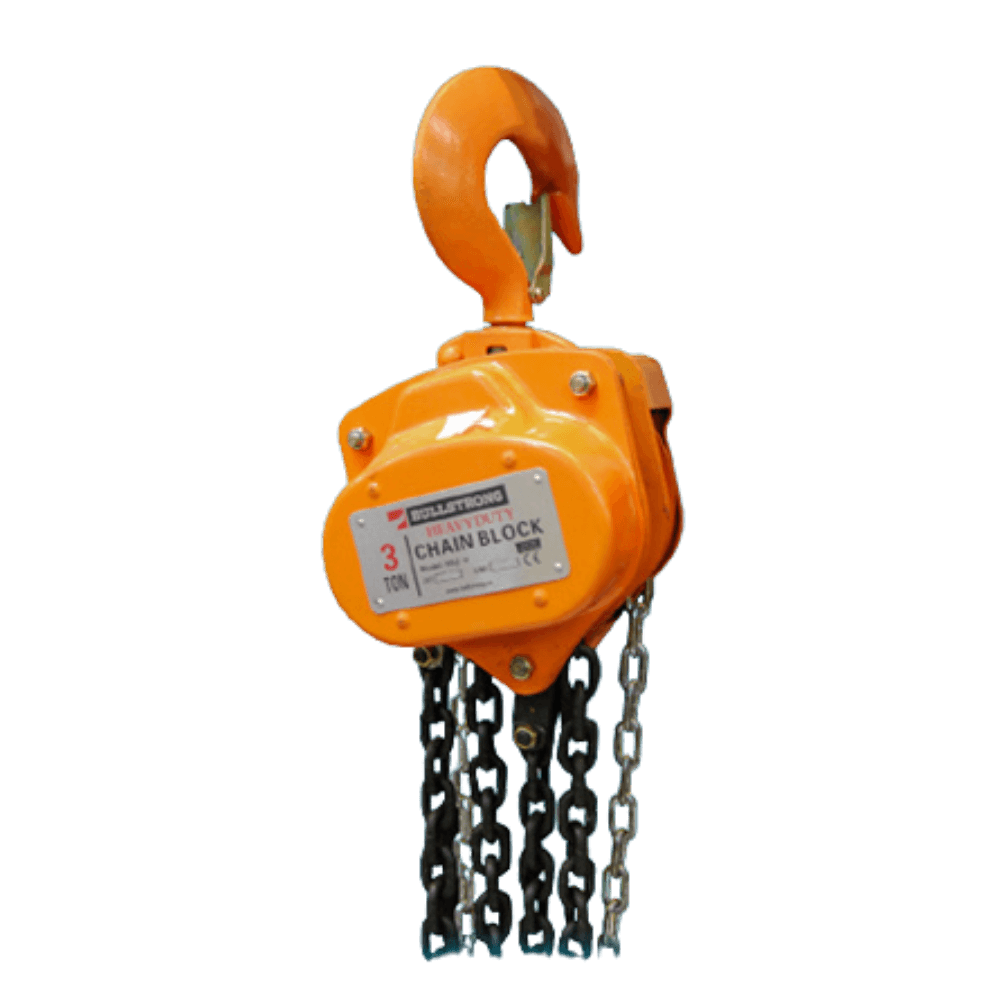 BULLSTRONG CHAIN BLOCK HSZ-V ORANGE 3TX3M