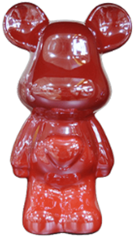 LUXURES CERAMIC BEAR DECOR 28CM . MKL-MEDIUM ASSRTED