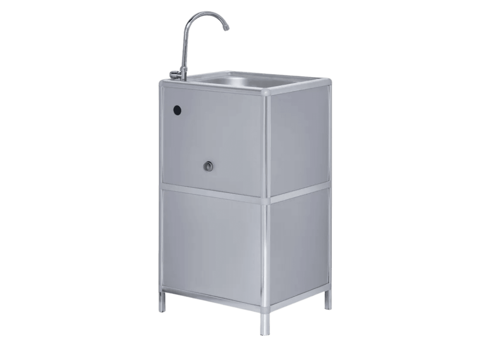 SANYANG ALUMINUM RACK W/ SINK 3S1 310011 43X39X83CM