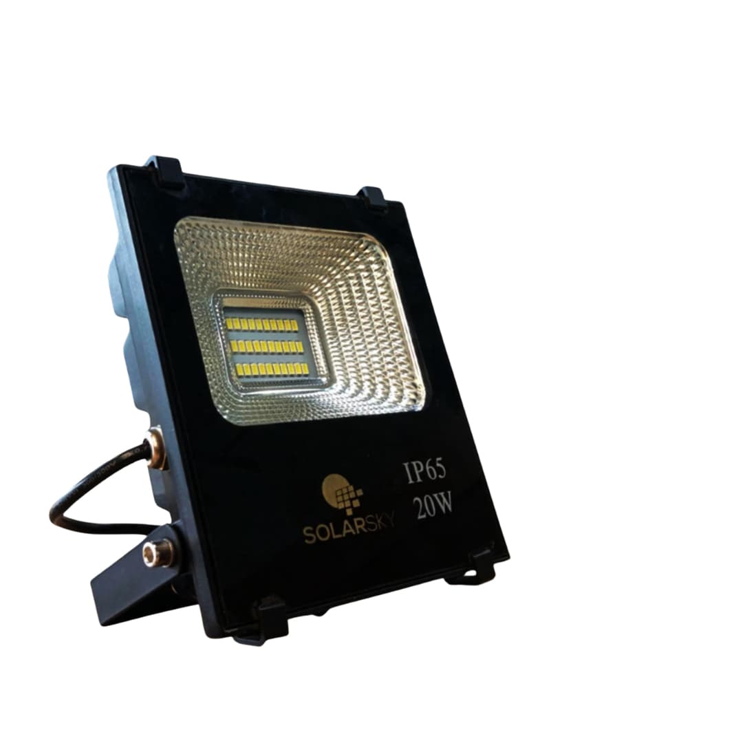 RECHARGEABLE SOLAR FLOOD LIGHT