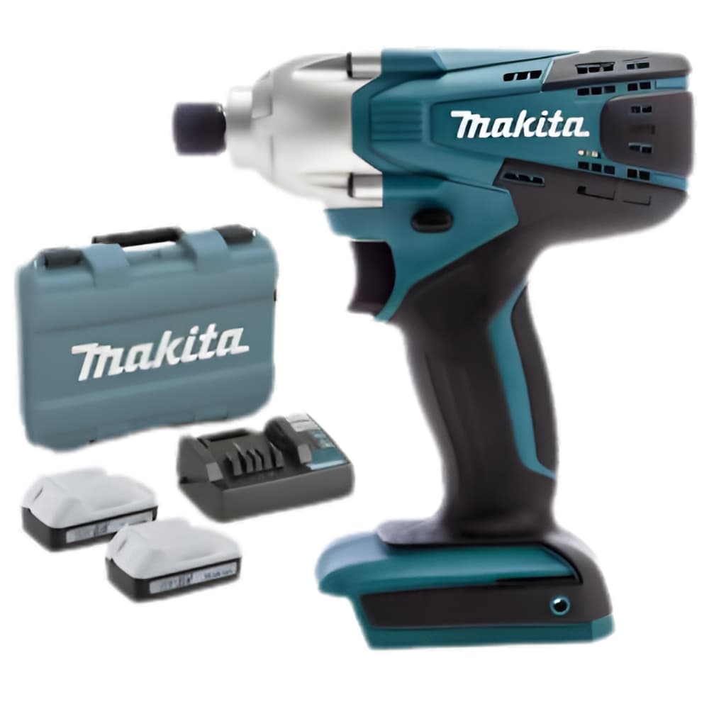 MAKITA DC IMPACT DRIVER, G SERIES TD127D002 (W 2 1.5A BATT+1CH+ CARRYING CASE & ASSTD ACCS