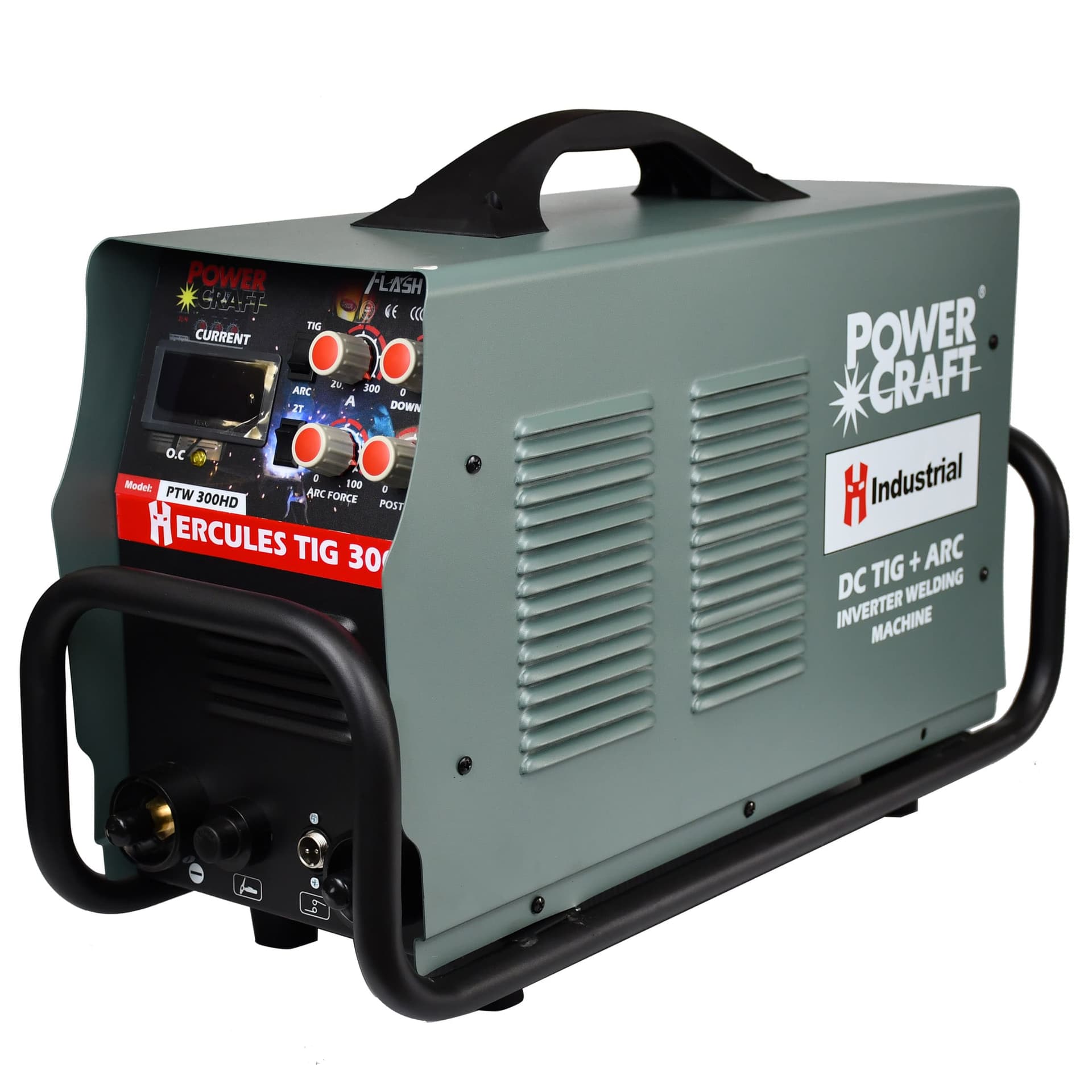 POWERCRAFT DC TIG+ARC WELDING MACHINE PTW 300HD HERCULES 300A