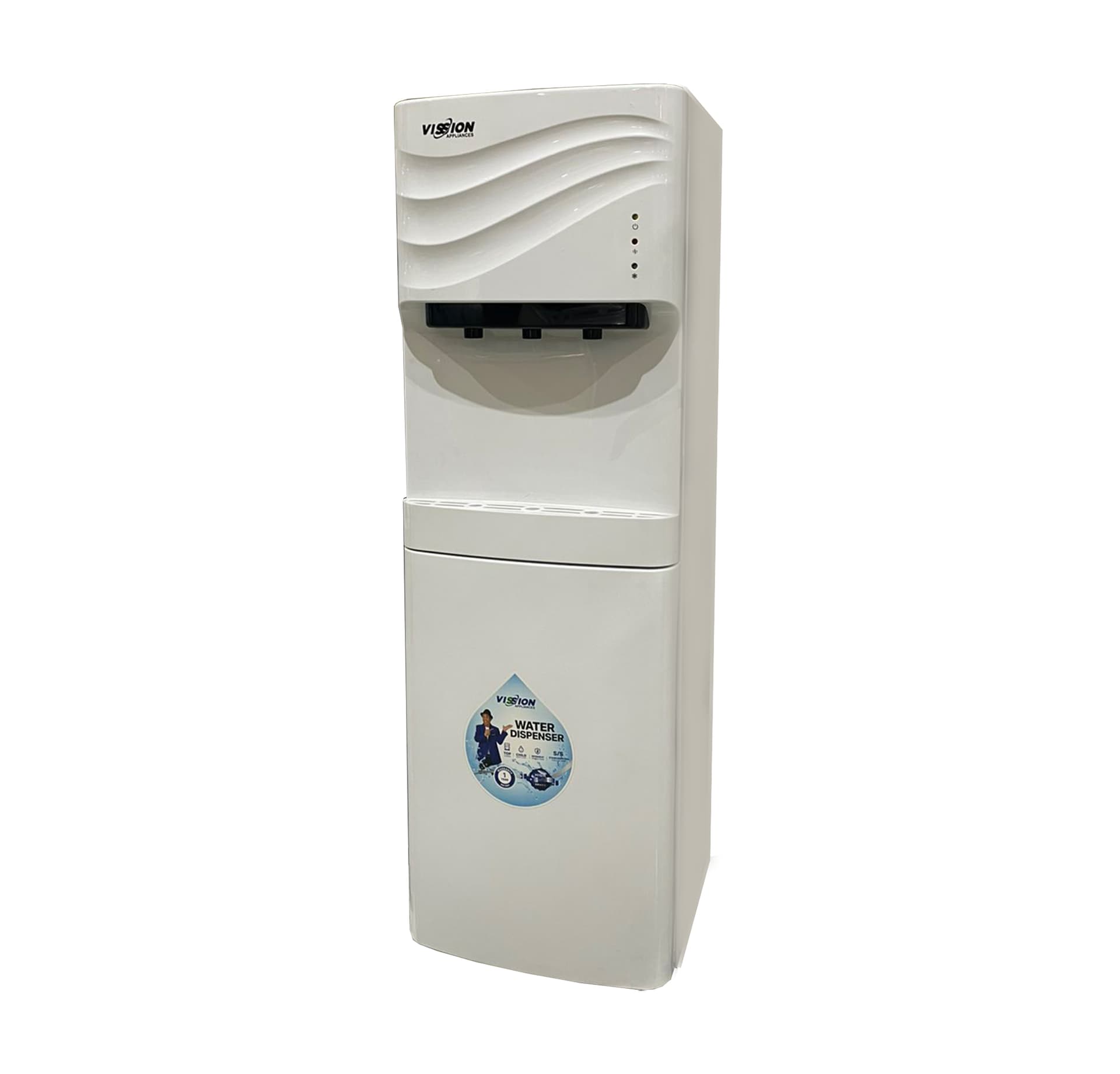 VISSION FLOOR STANDING WATER DISPENSER VSN-53181WHT